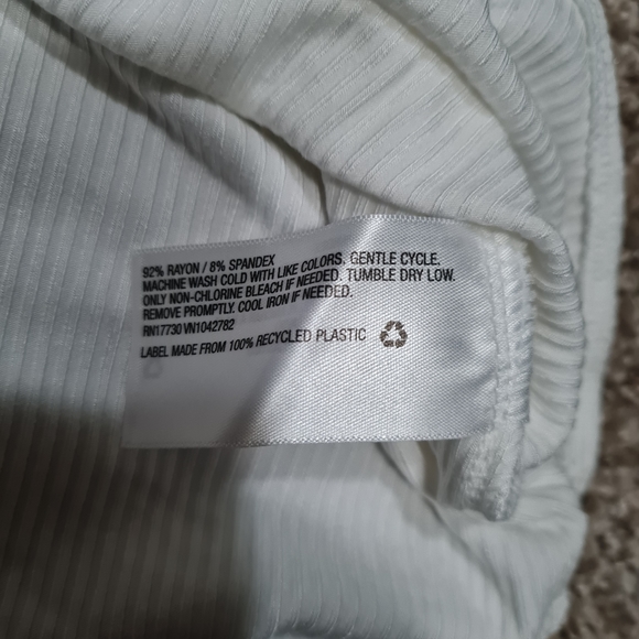 Women's Spaghetti Strap Bodysuit - Wild Fable™ Color White Sz Various - Picture 13 of 13